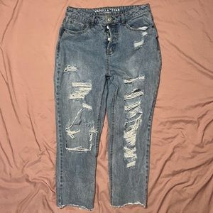 Vanilla Star 90s Boyfriend ripped Jeans